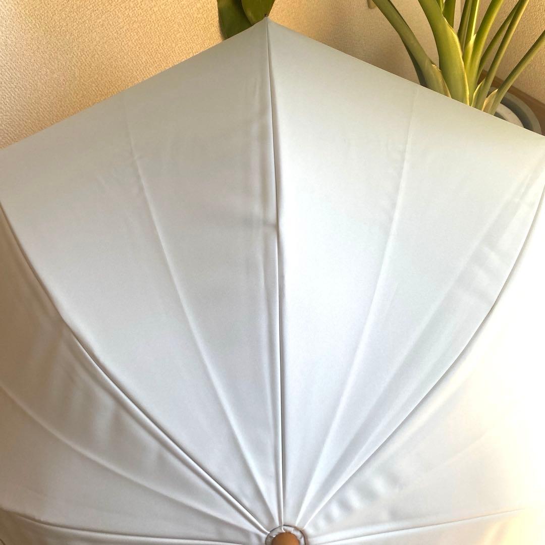 【美品　現行品】SUN BARRIER 100 長傘 Sサイズ ホワイト