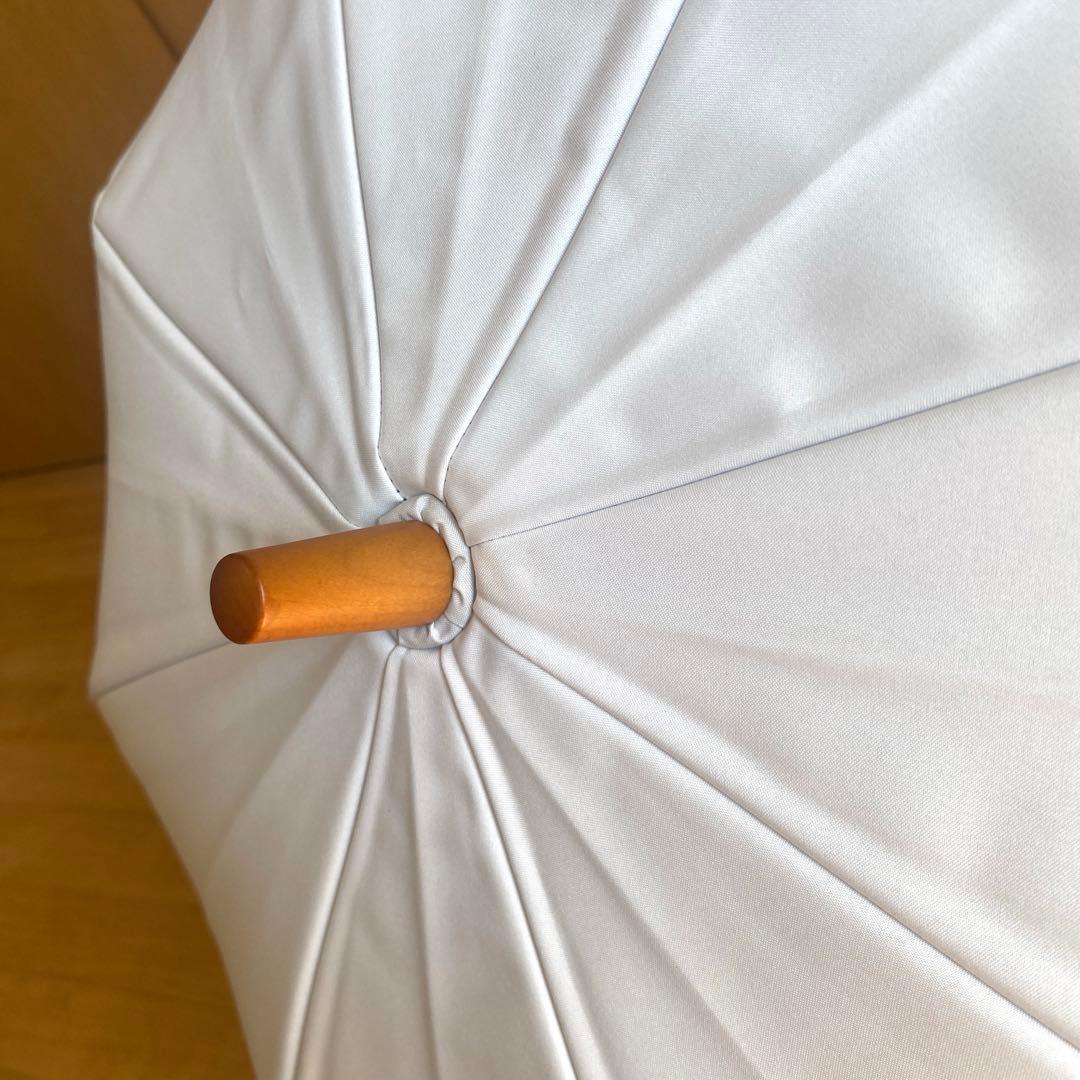 【美品　現行品】SUN BARRIER 100 長傘 Sサイズ ホワイト