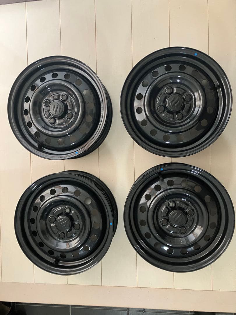 14インチ 黒 ホイール スズキ　スペーシア
