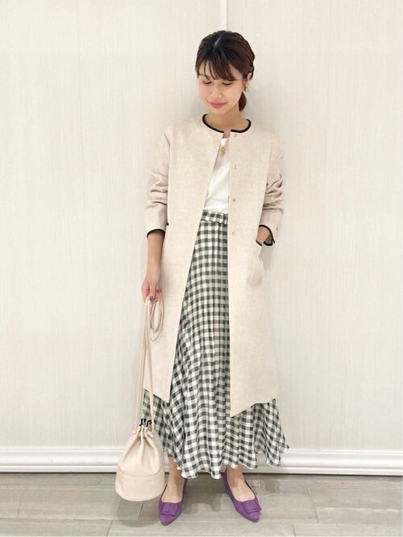 LaTotalite　ラトータリテ　パイピングノーカラーコート