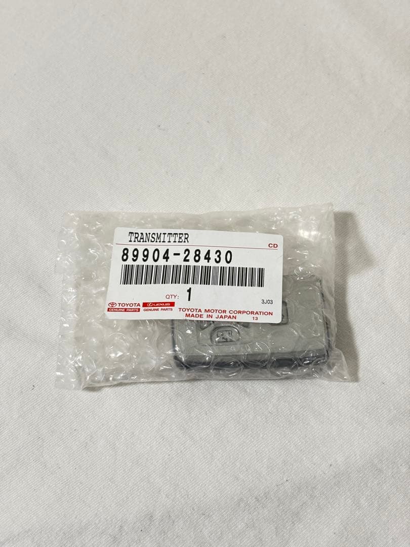 【新品未登録】トヨタ スマートキー【89904-28430】アルファード他