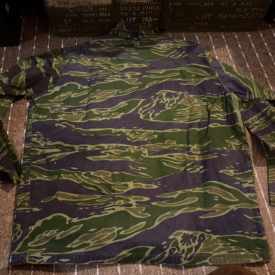 シ*ウ様 希少サイズ　当時物　ベトナム戦　タイガーストライプ　XL相当