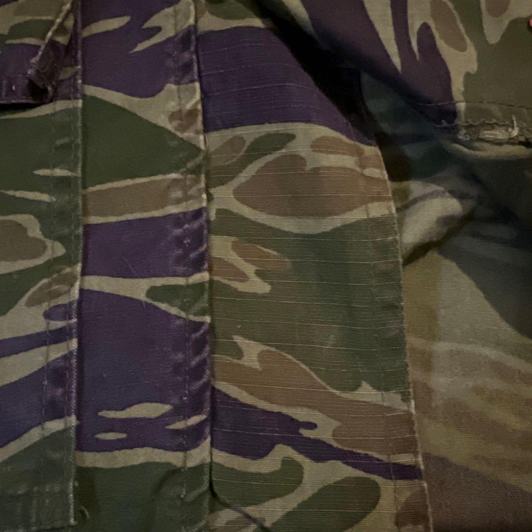 シ*ウ様 希少サイズ　当時物　ベトナム戦　タイガーストライプ　XL相当