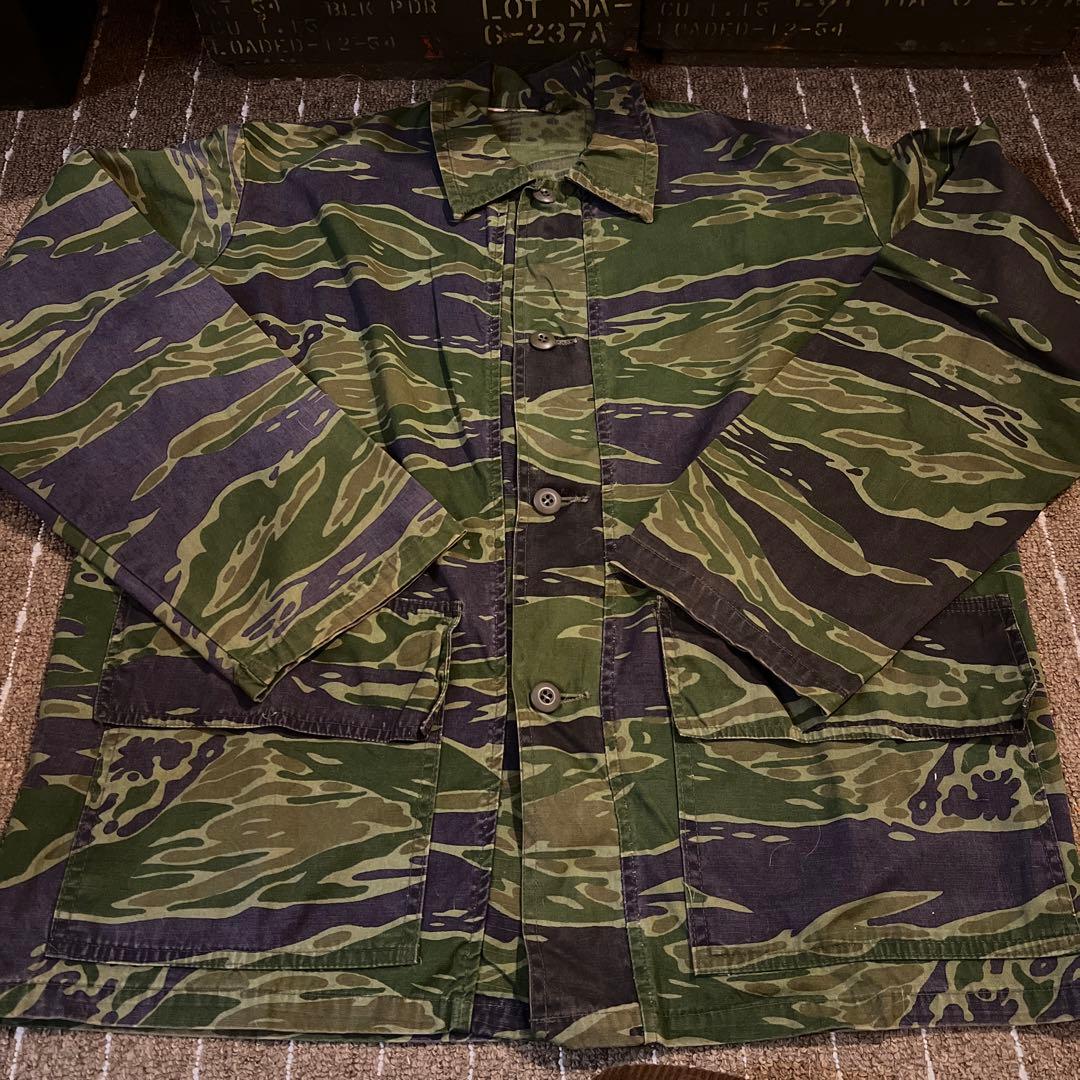 シ*ウ様 希少サイズ　当時物　ベトナム戦　タイガーストライプ　XL相当