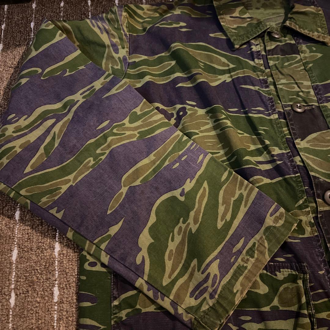 シ*ウ様 希少サイズ　当時物　ベトナム戦　タイガーストライプ　XL相当