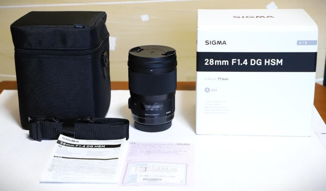 【極美品】シグマ　28mm　F1.4 DG HSM EFマウント