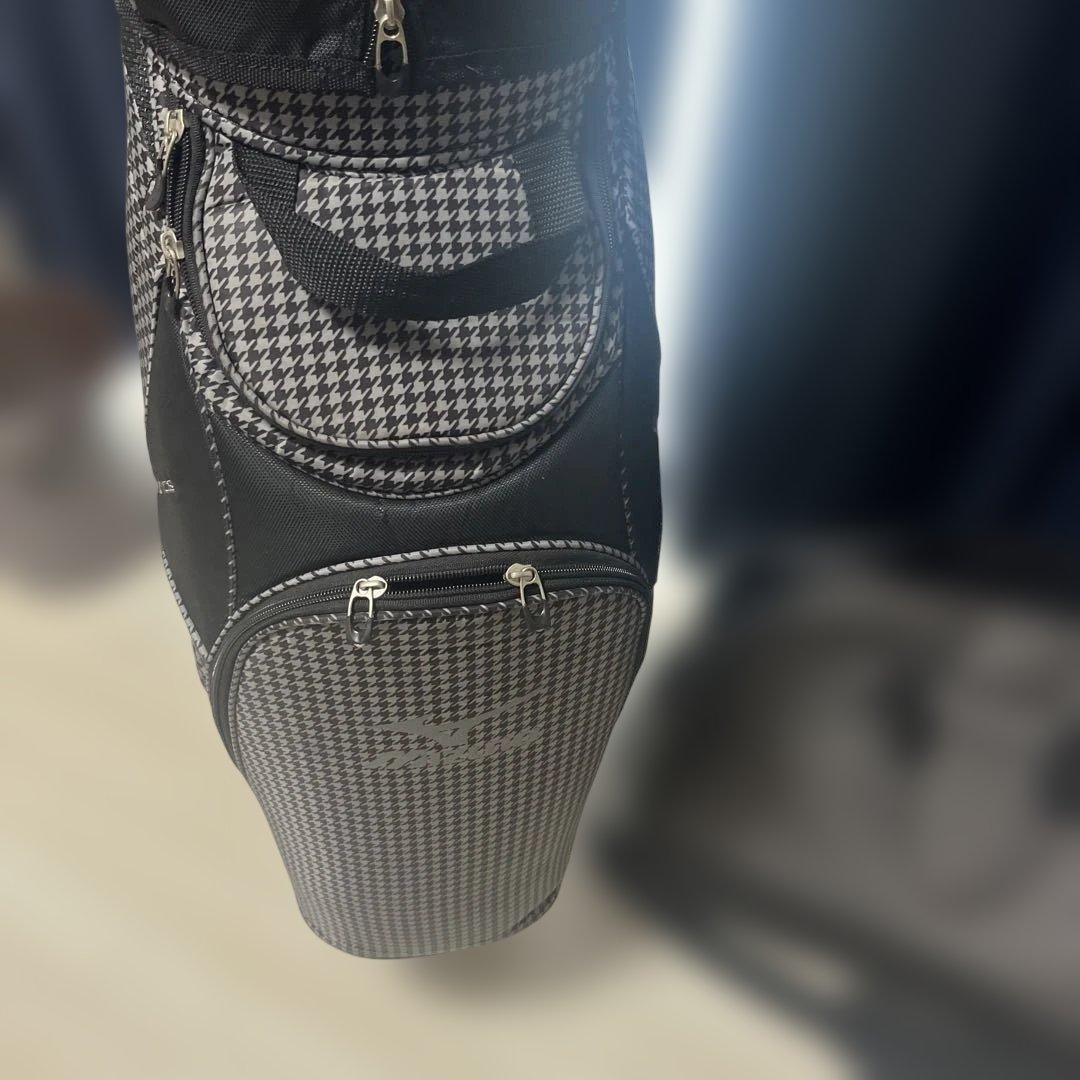 Mizuno チェック柄キャディバッグ