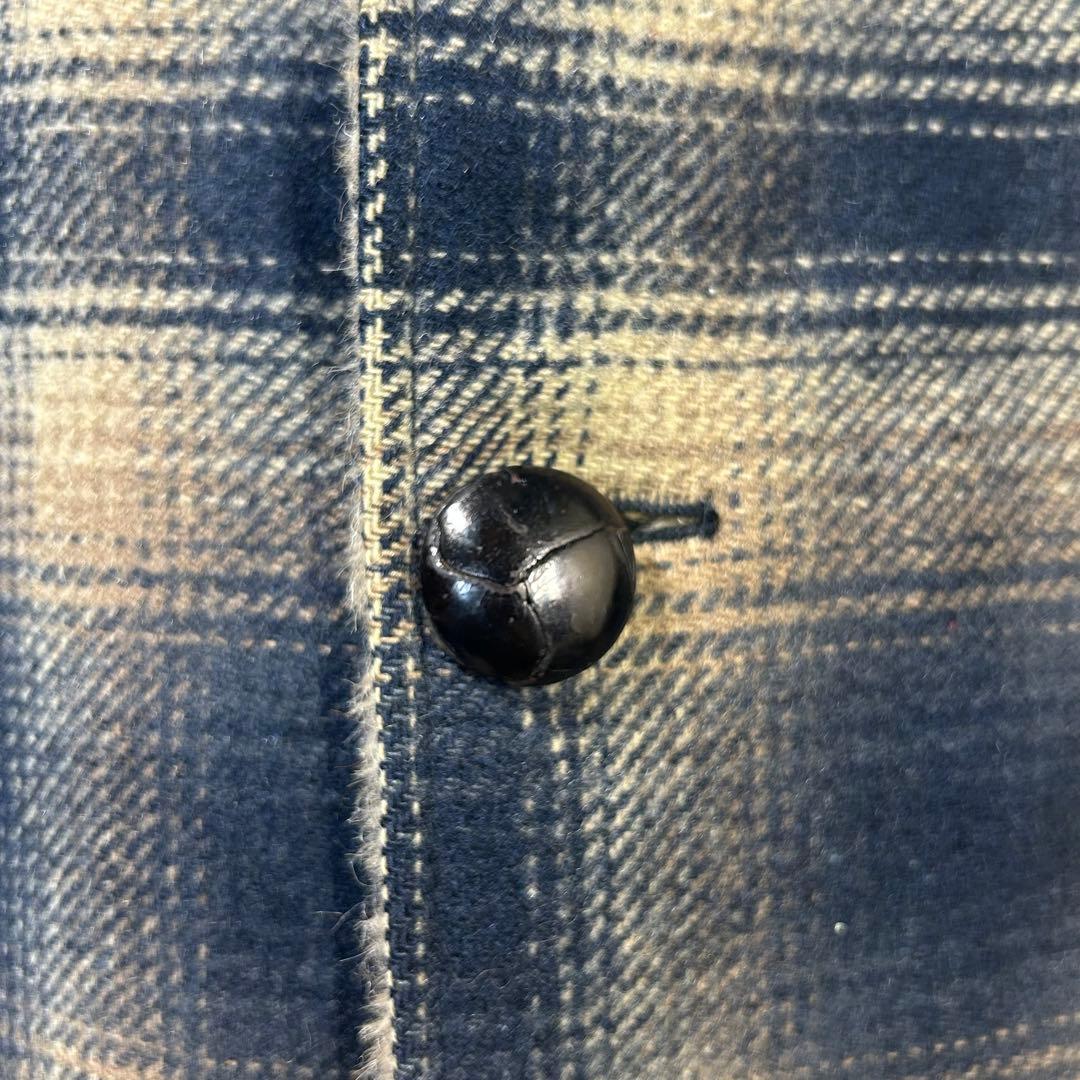 50年代 60年代 ペンドルトン PENDLETON ウール コート オンブレ