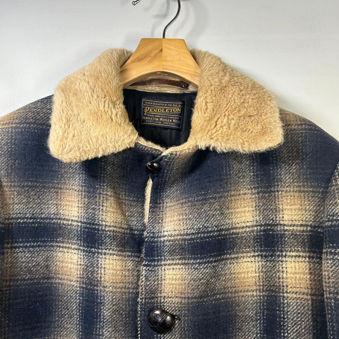 50年代 60年代 ペンドルトン PENDLETON ウール コート オンブレ