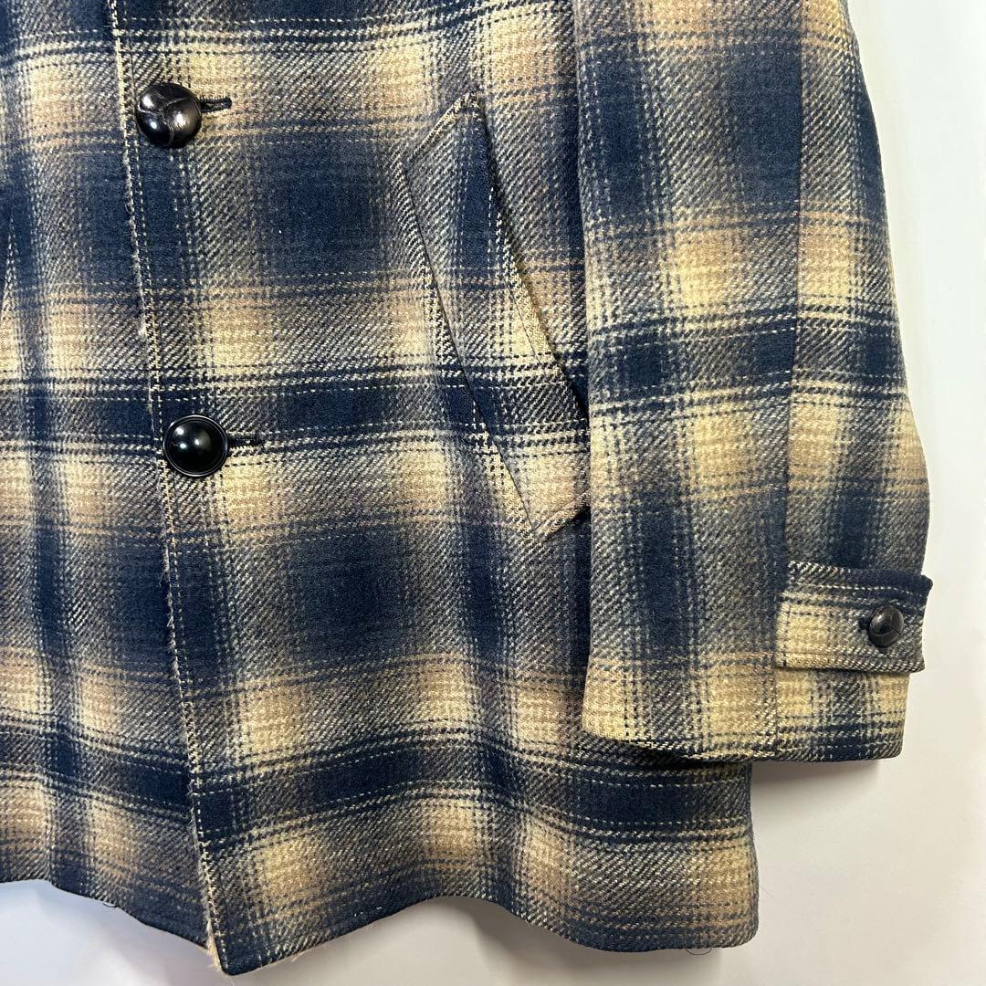 50年代 60年代 ペンドルトン PENDLETON ウール コート オンブレ