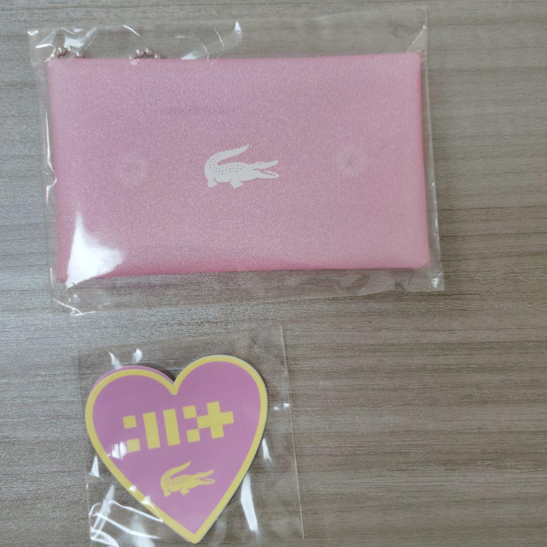 ILLIT/LACOSTEクロップドポロSほぼ未使用品 付属品全てあり　ほぼ新品