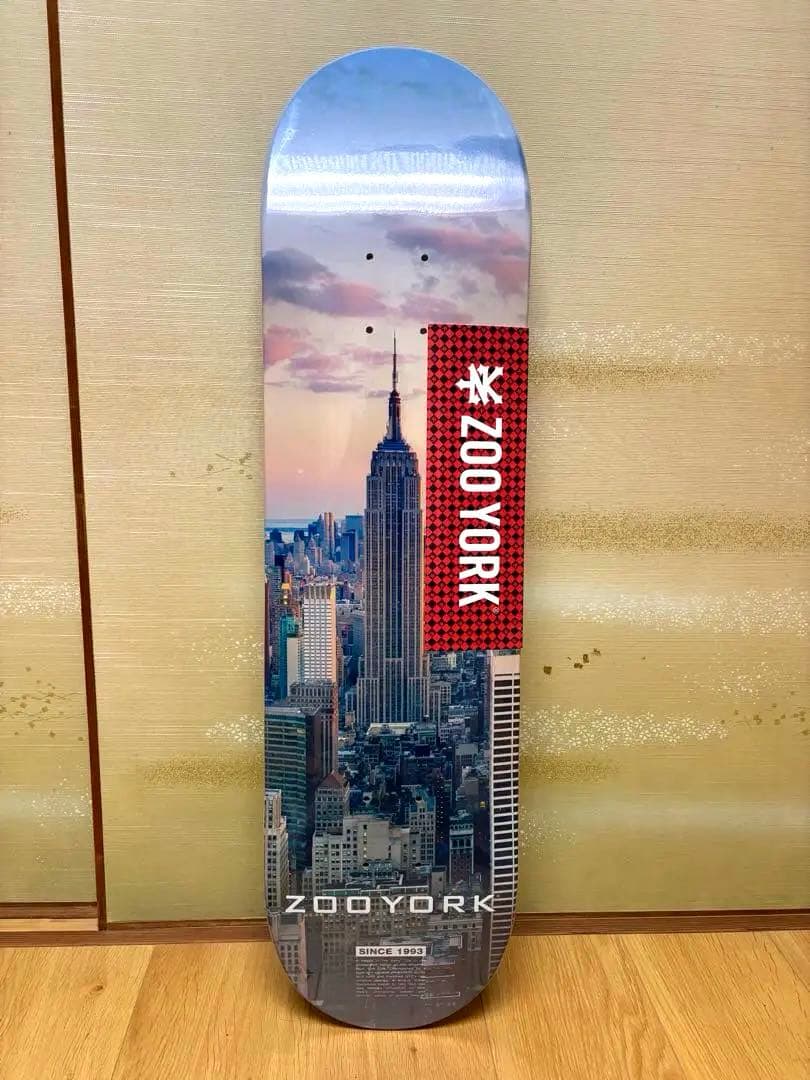 ZOO YORK スケートボードデッキ 8.00インチ
