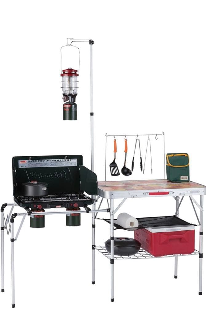 オールインワンキッチン、ツーバーナーストーブIIのセット　rhah.t⭐︎