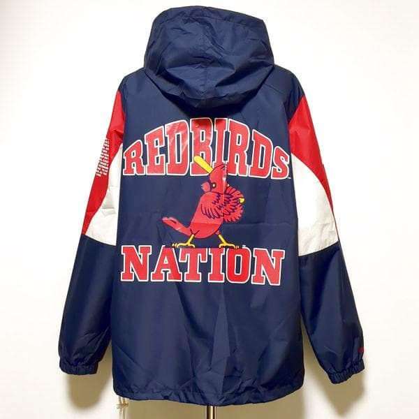 カージナルス ミッチェルアンドネス アノラックパーカー M ナイロンジャケット