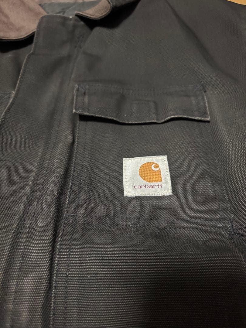 Carhartt トラディショナル　コート 　黒　カーハート　XL ハチノス
