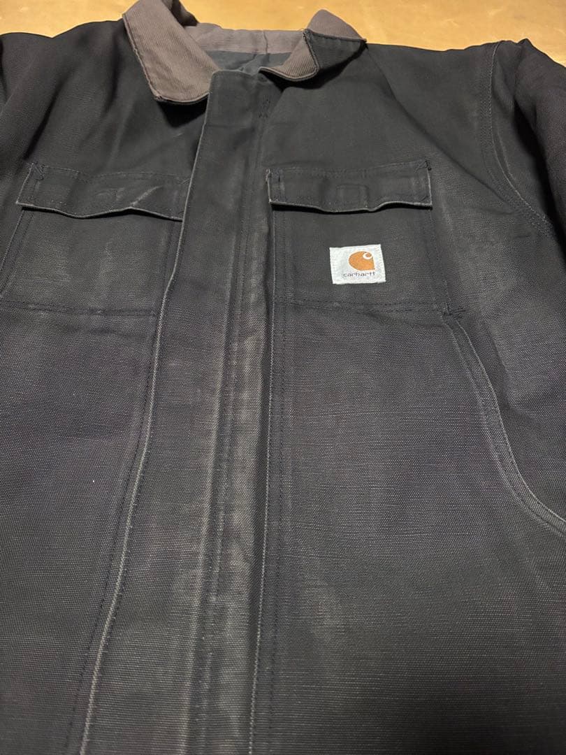 Carhartt トラディショナル　コート 　黒　カーハート　XL ハチノス