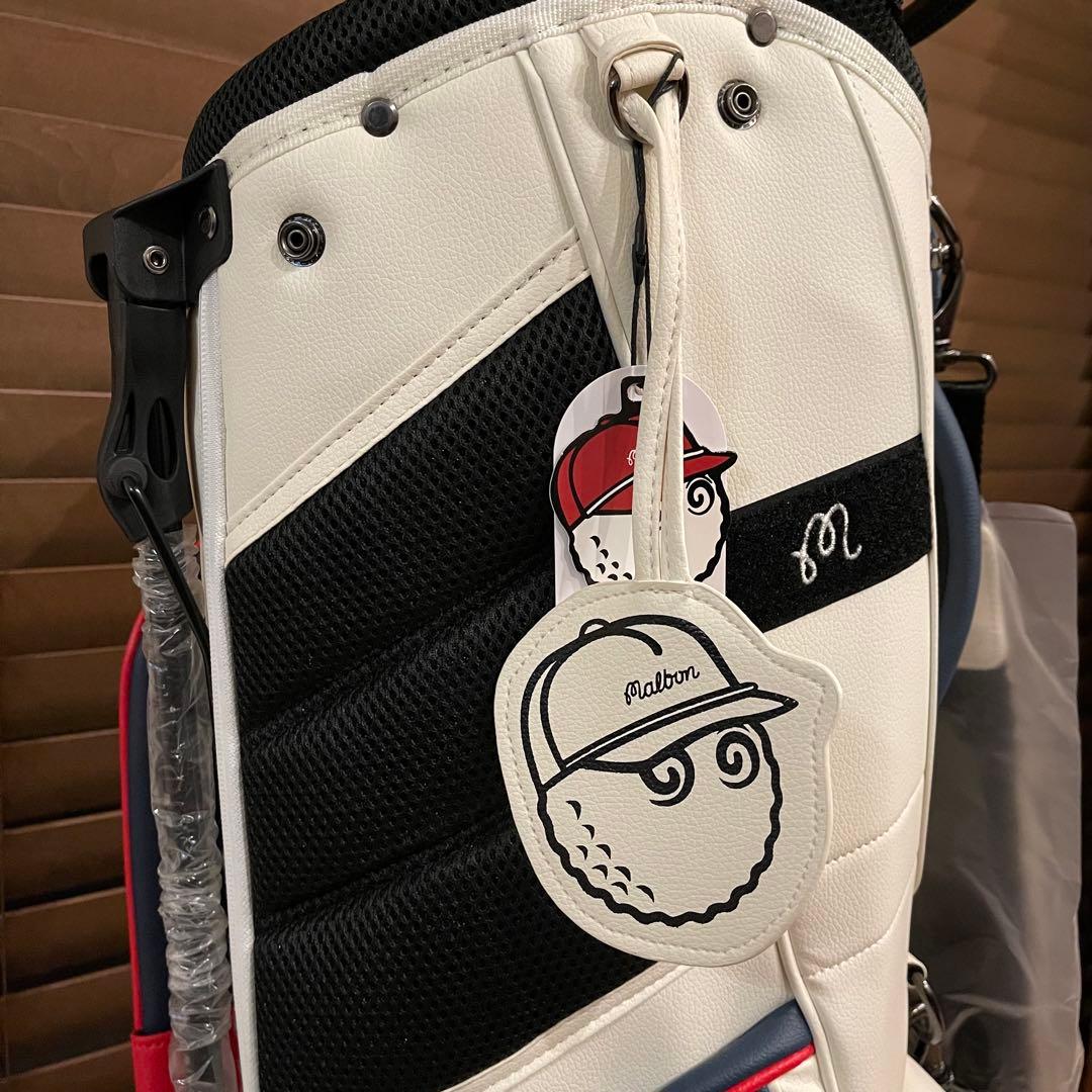 マ*ー様 【即発送】MALBON マルボンゴルフ キャディバッグ ゴルフバッグ