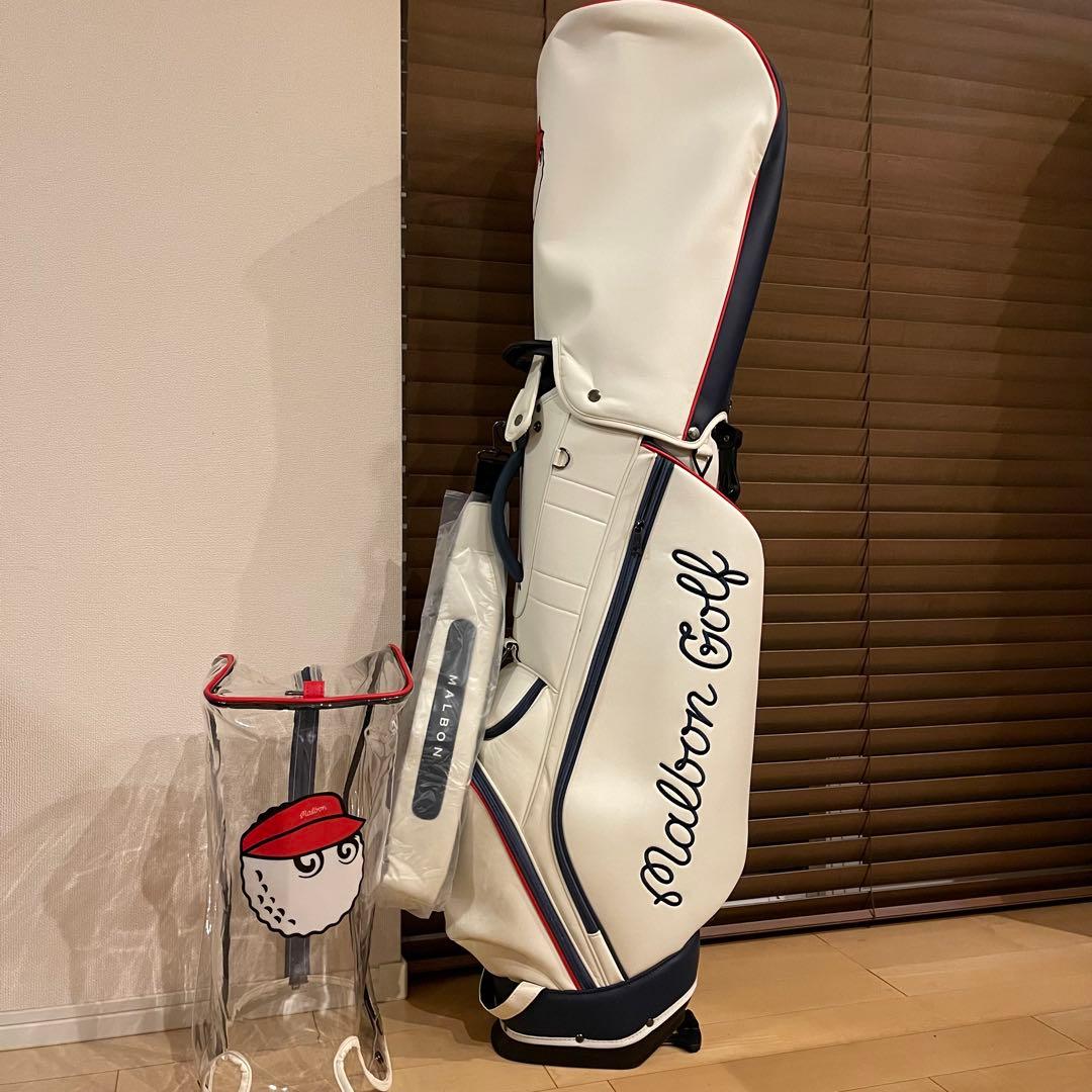 マ*ー様 【即発送】MALBON マルボンゴルフ キャディバッグ ゴルフバッグ