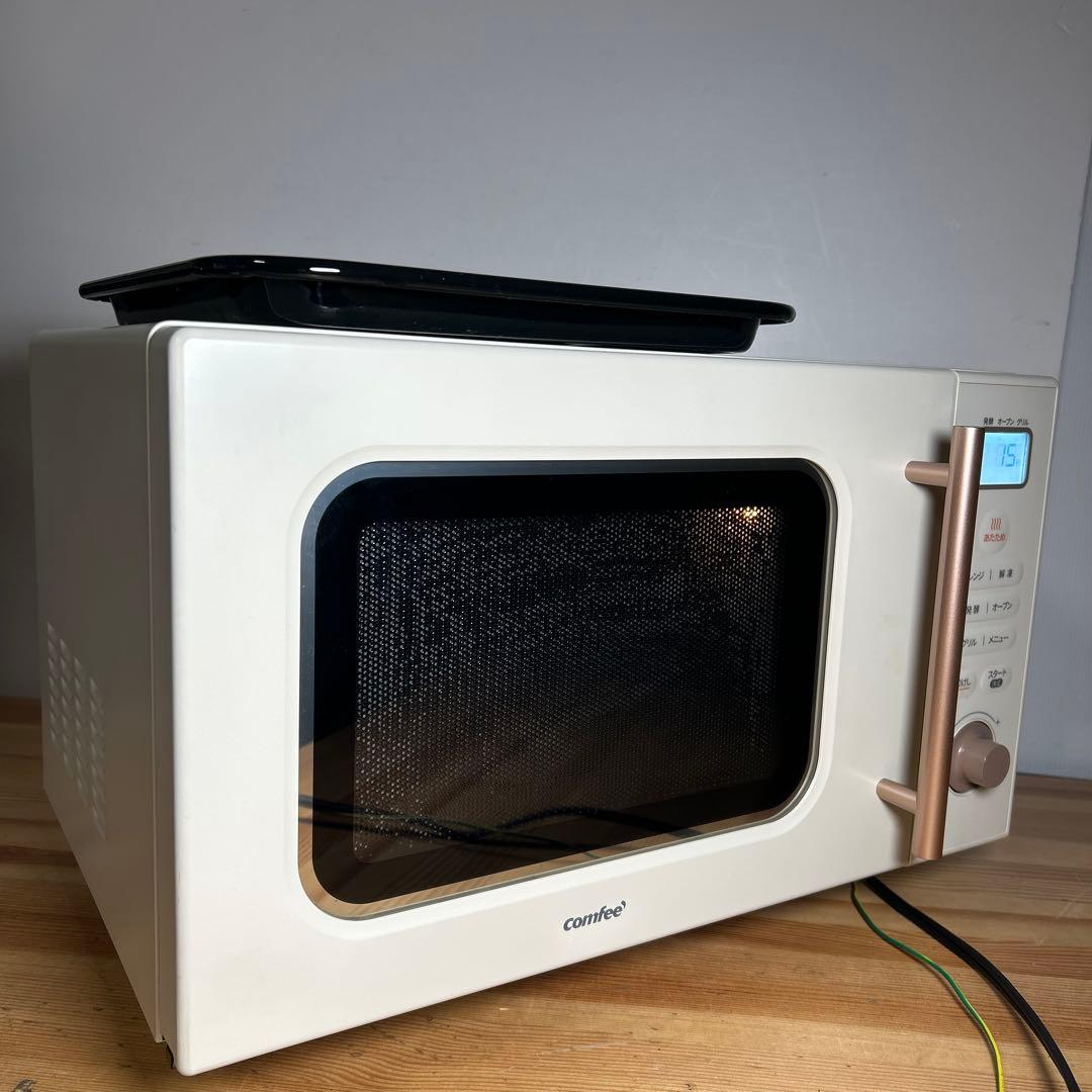 comfee コンパクト オーブンレンジ ホワイト 2024年製 ★動作確認済