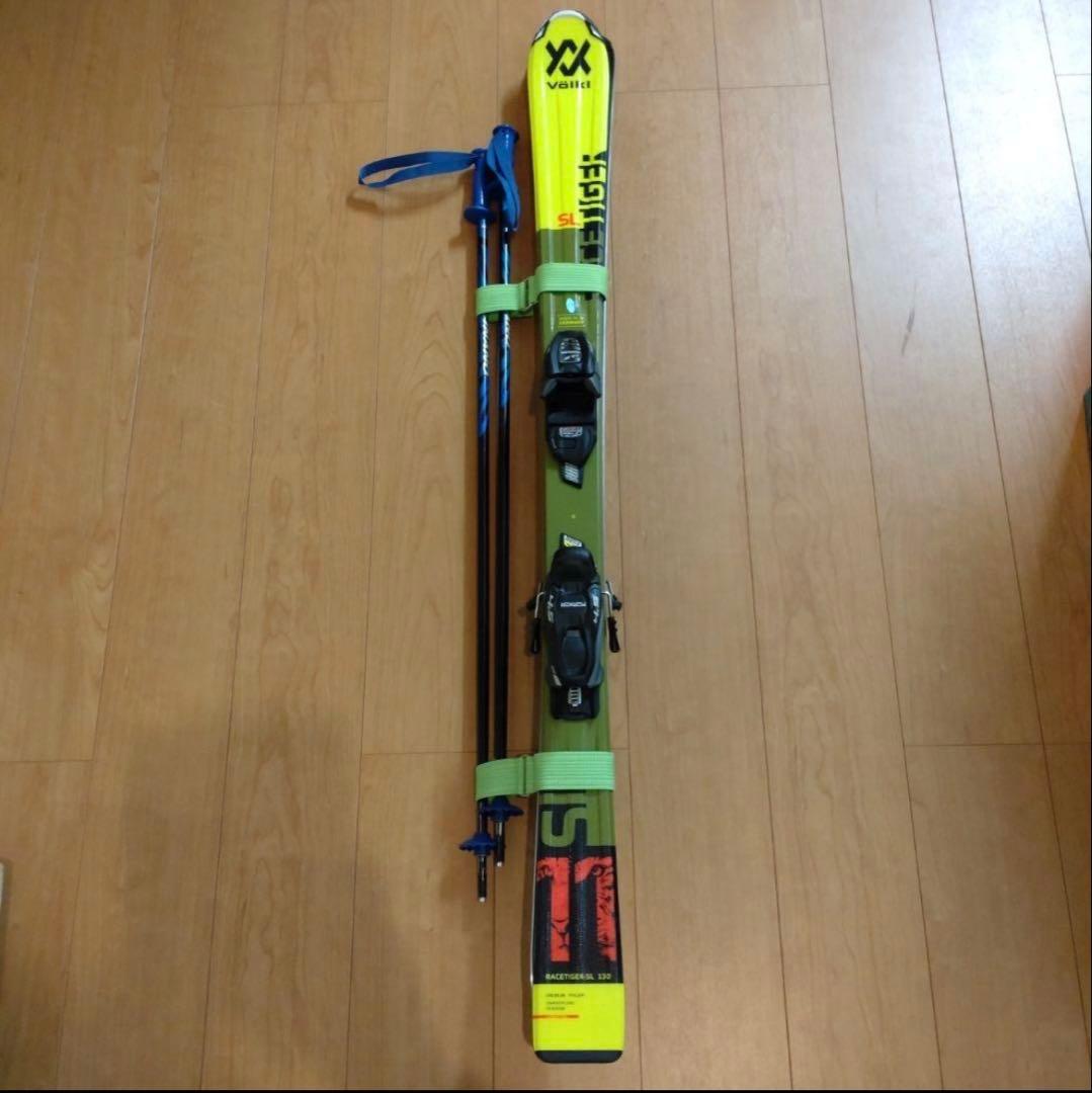 じゅんじー　スキー板　セット　RACETIGER SL 130