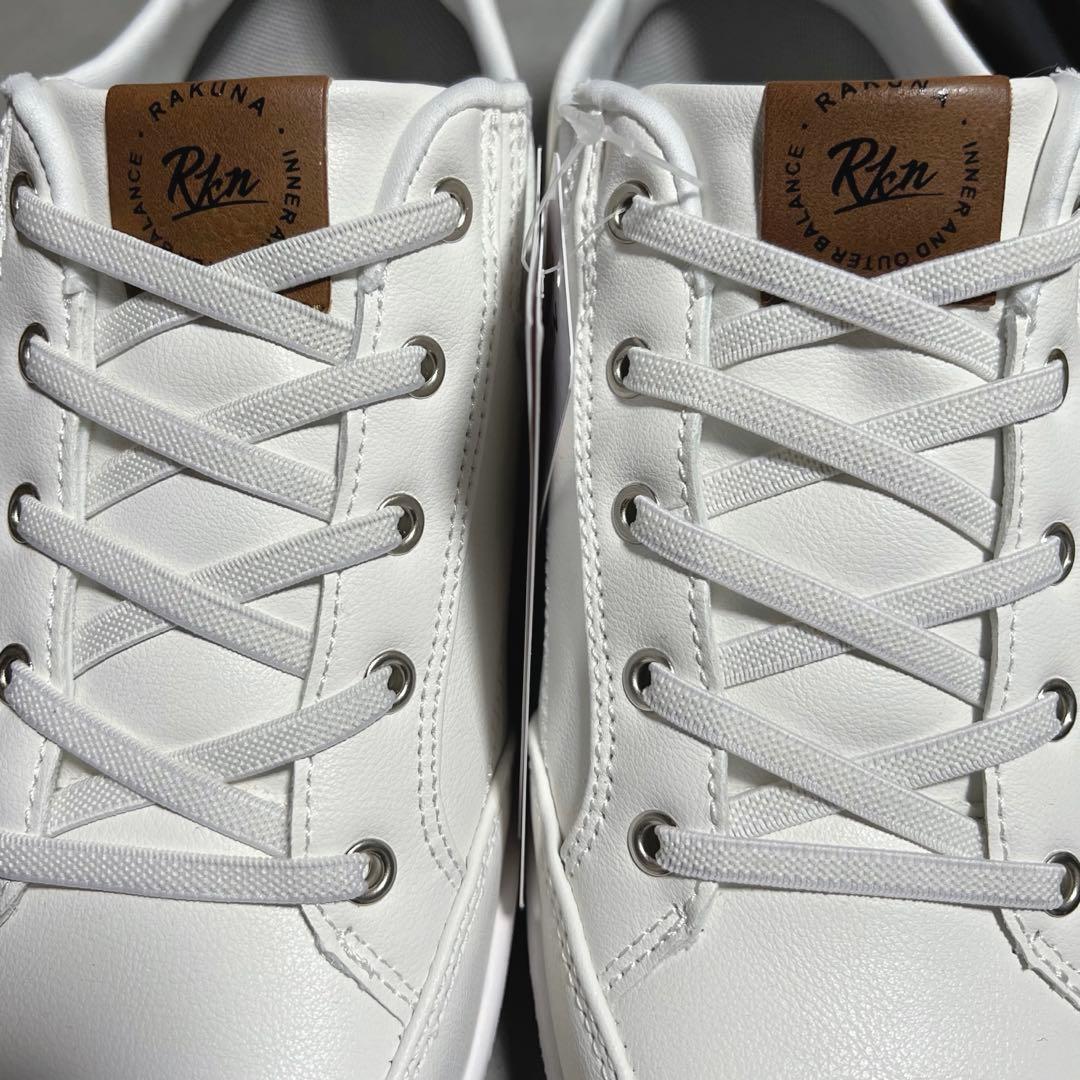 ❤️タグ付き未使用品❤️RAKUNAラクナ 整体スニーカー2 ホワイト Lサイズ