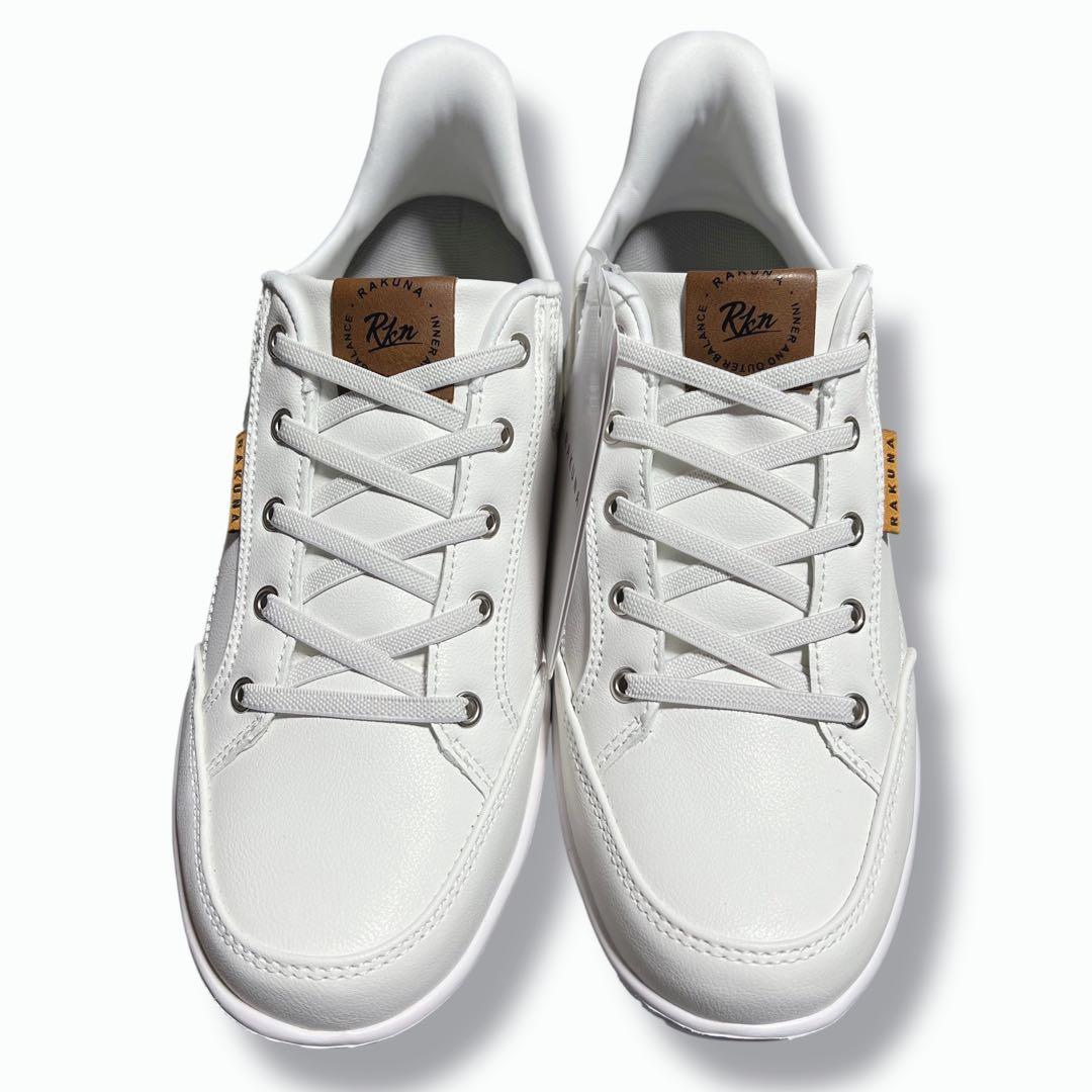 ❤️タグ付き未使用品❤️RAKUNAラクナ 整体スニーカー2 ホワイト Lサイズ