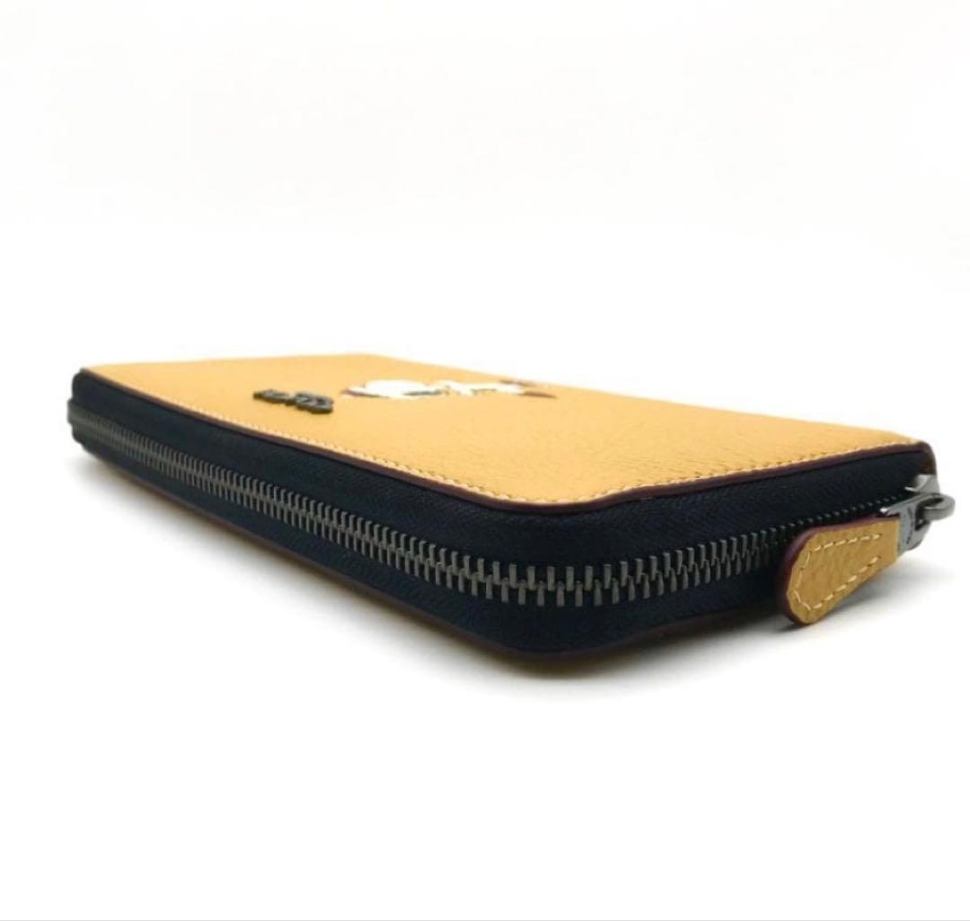 未使用同等COACHコーチ X PEANUTS(ピーナッツ) モチーフ長財布