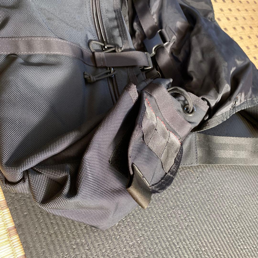 BRIEFING ブラック メッセンジャーバッグ+ショルダーパッド美品