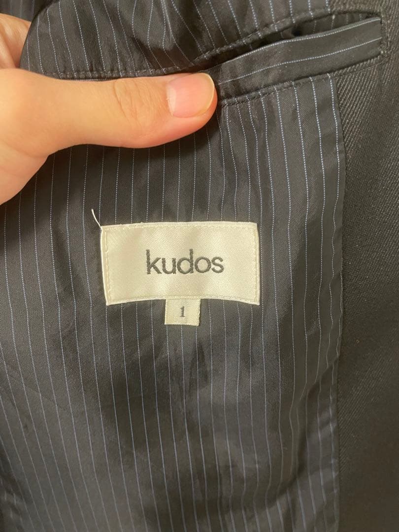 kudos 19AW ステッチジャケット　テーラードジャケット