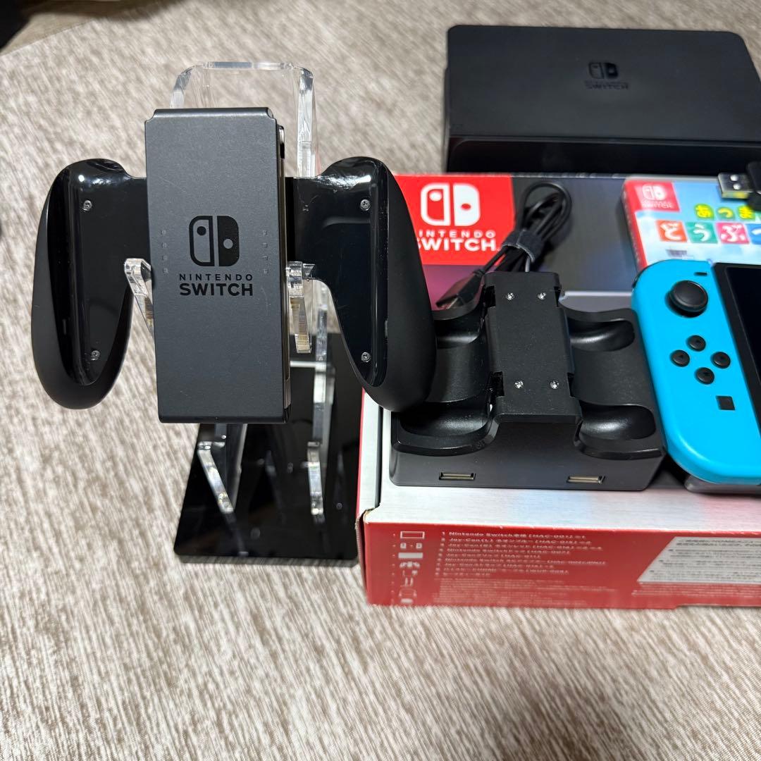任天堂 Switch 本体 + 周辺機器 あつまれどうぶつの森 Nintendo
