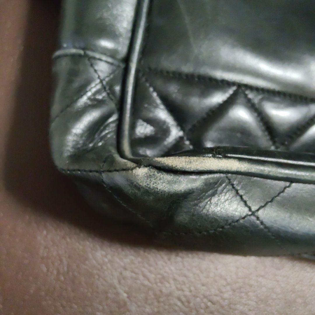 CHANEL　シャネル ブラック ショルダーバッグ　ヴィンテージ　 保存袋付き