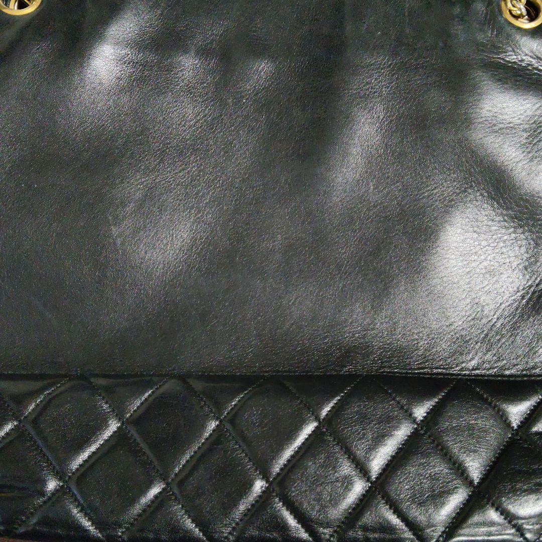 CHANEL　シャネル ブラック ショルダーバッグ　ヴィンテージ　 保存袋付き