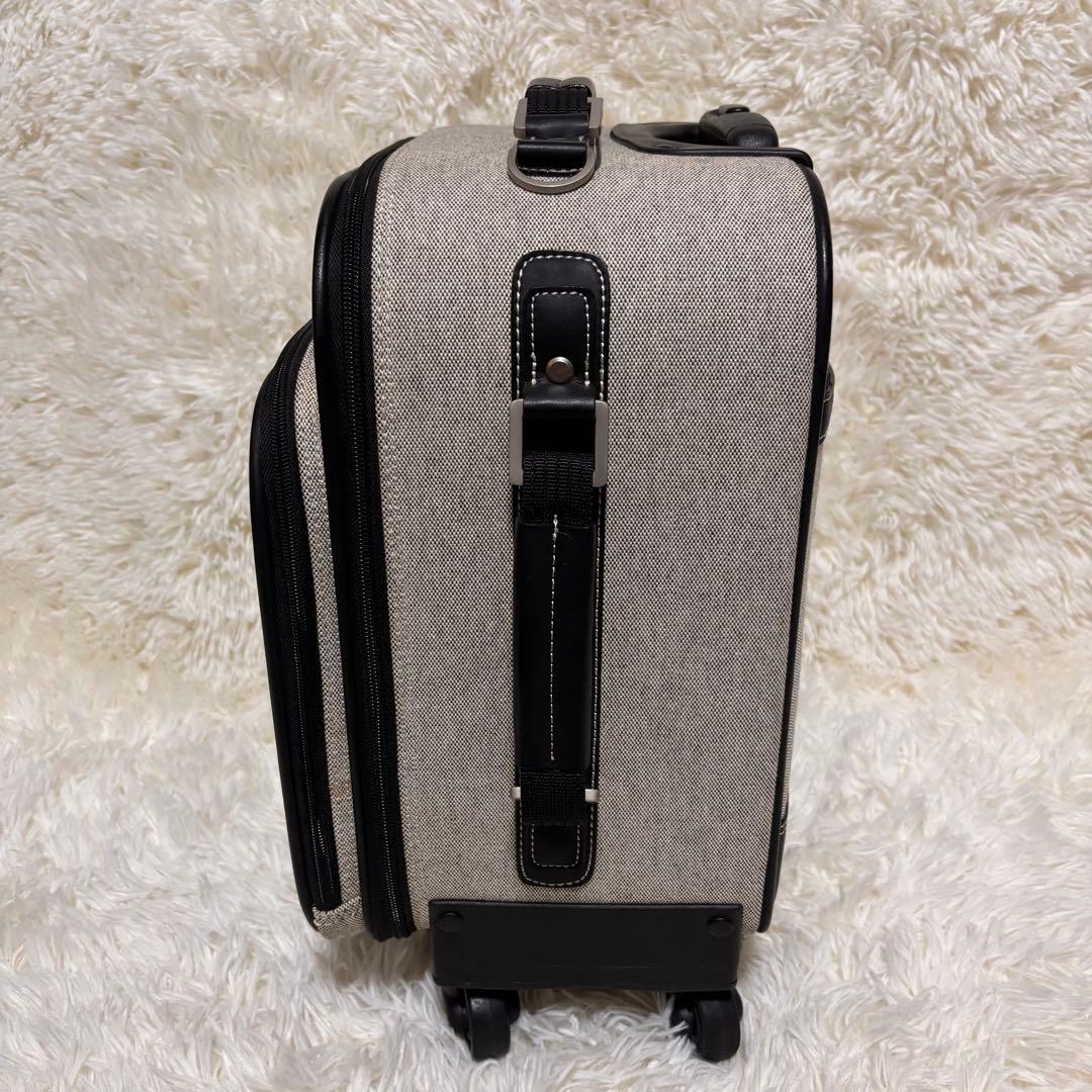 ちびささ【極美品】SWANY キャリーバッグ　キャンバス　機内持込サイズ