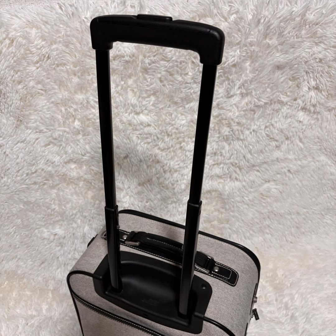 ちびささ【極美品】SWANY キャリーバッグ　キャンバス　機内持込サイズ