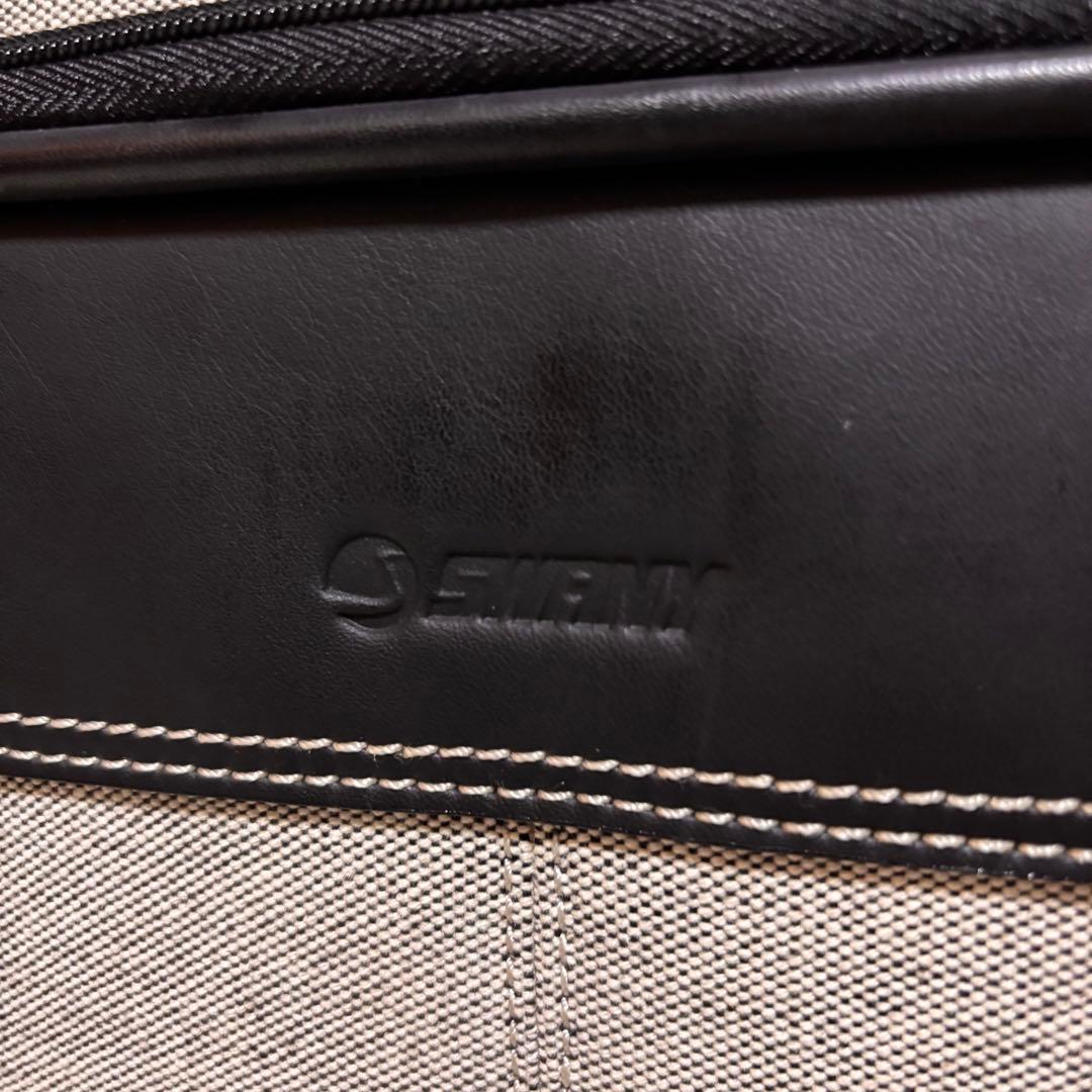 ちびささ【極美品】SWANY キャリーバッグ　キャンバス　機内持込サイズ