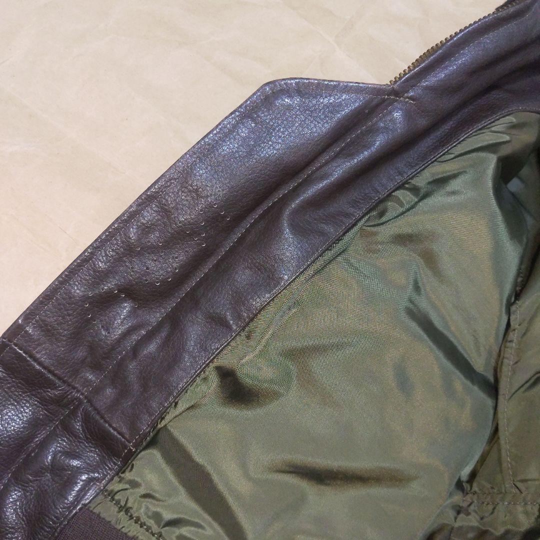 アメリカ海軍フライトジャケット G−1 ブリルブロス 36 実物放出良品