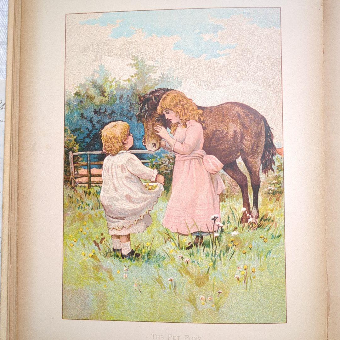 超稀少1887ハリエットベネット アーネストニスター児童書 洋書 ヴィクトリアン