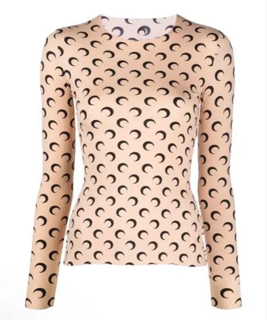 Marine Serre プリントトップ