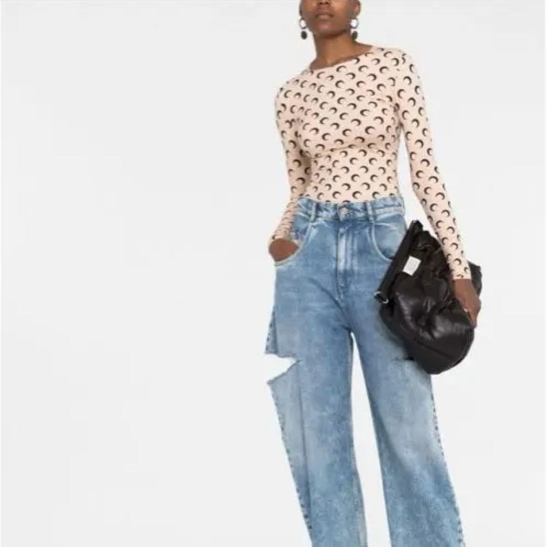 Marine Serre プリントトップ