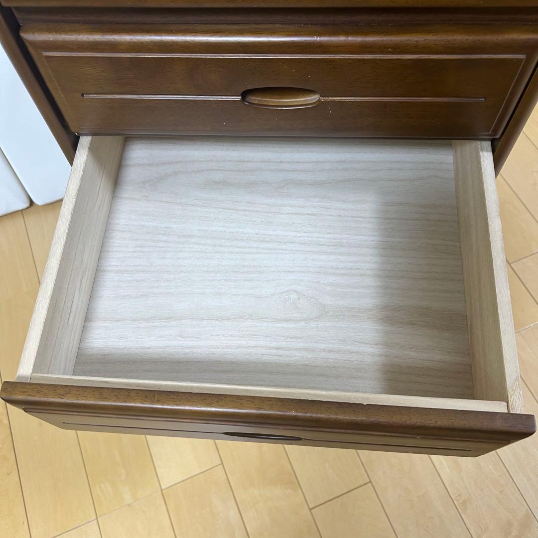 木製　ライティングビュロー　電話台　FAX台　ビューロー　サイドチェスト