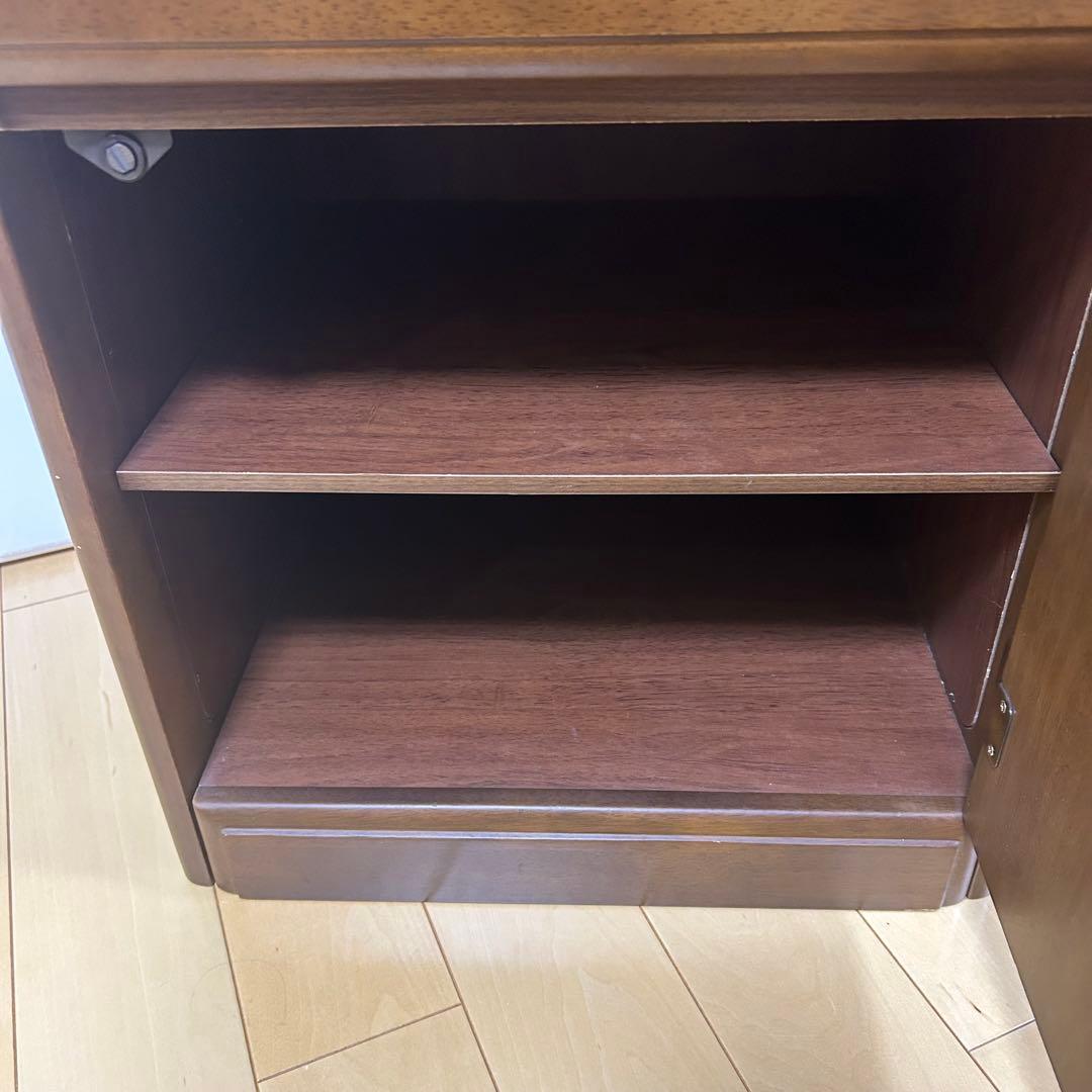 木製　ライティングビュロー　電話台　FAX台　ビューロー　サイドチェスト