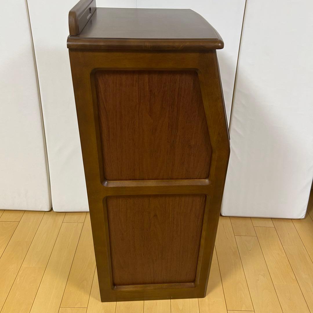 木製　ライティングビュロー　電話台　FAX台　ビューロー　サイドチェスト