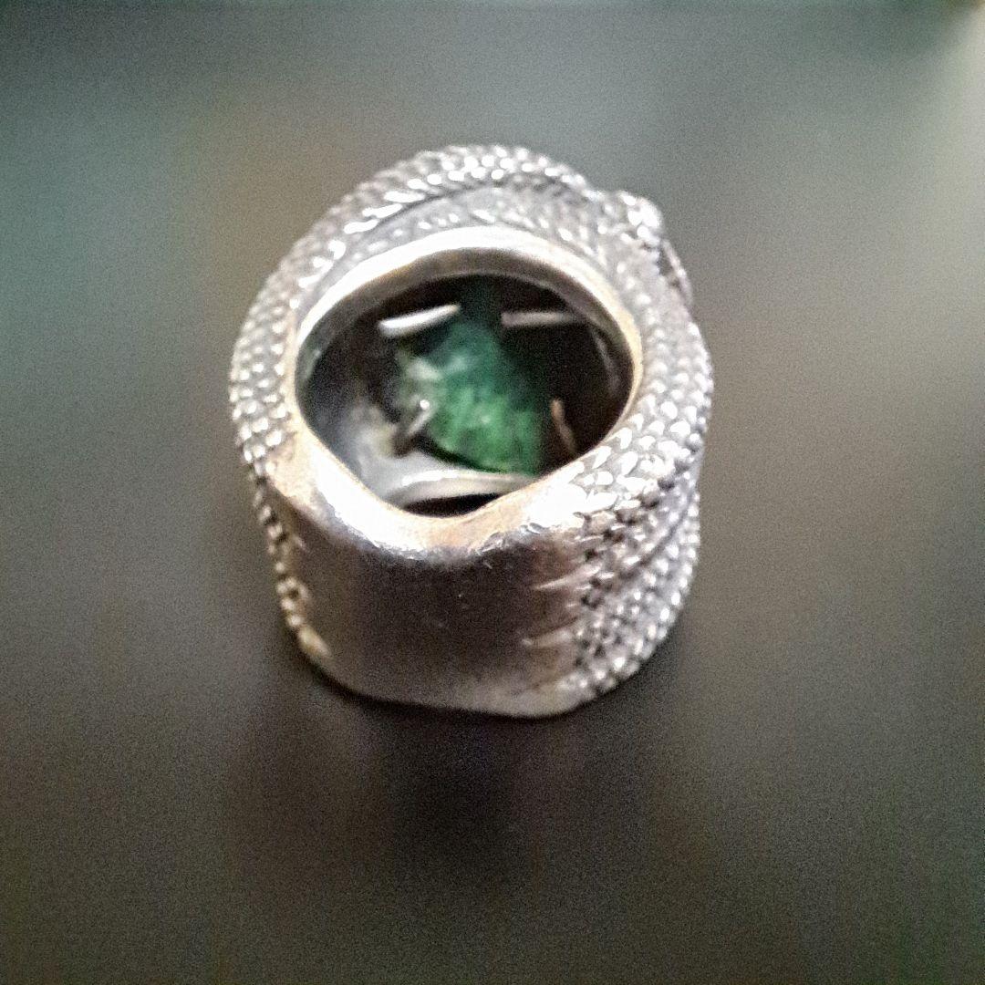 現役店員シルバー　925 Sterling リング　指輪　蛇　スネーク9号