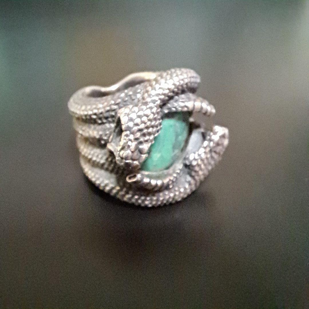 現役店員シルバー　925 Sterling リング　指輪　蛇　スネーク9号