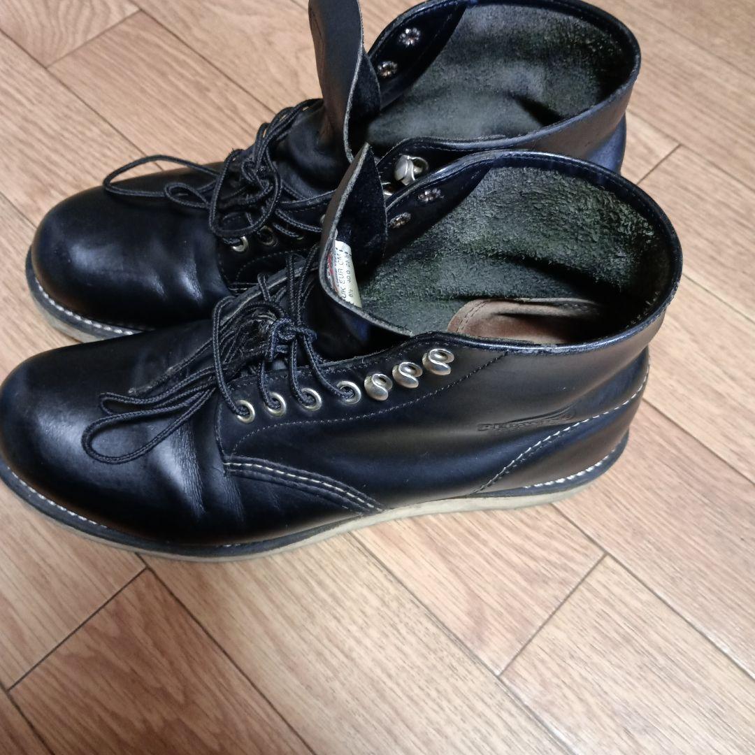 M*0様 REDWINGSHOES8165ブッラクブーツ7，5