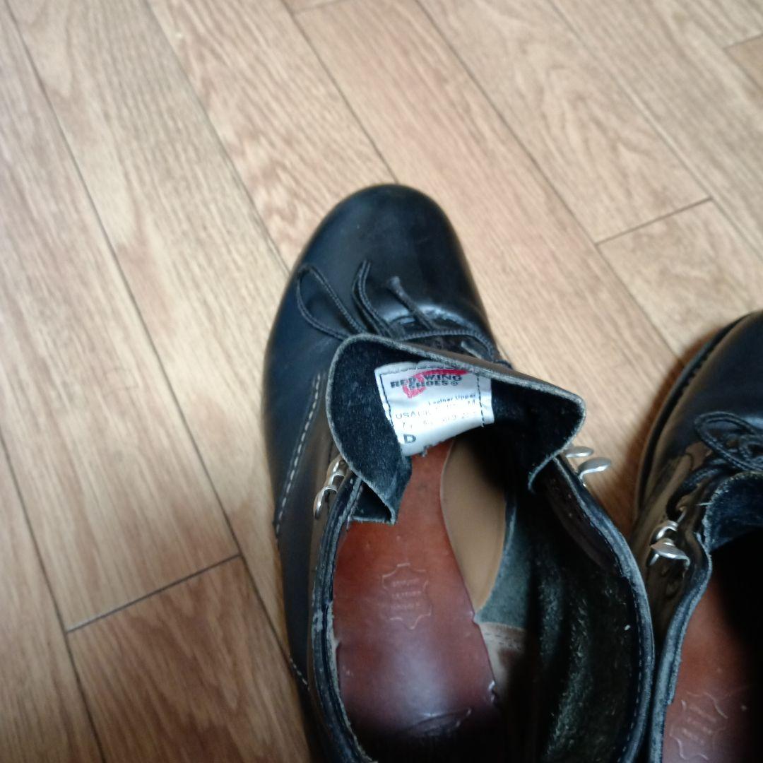 M*0様 REDWINGSHOES8165ブッラクブーツ7，5