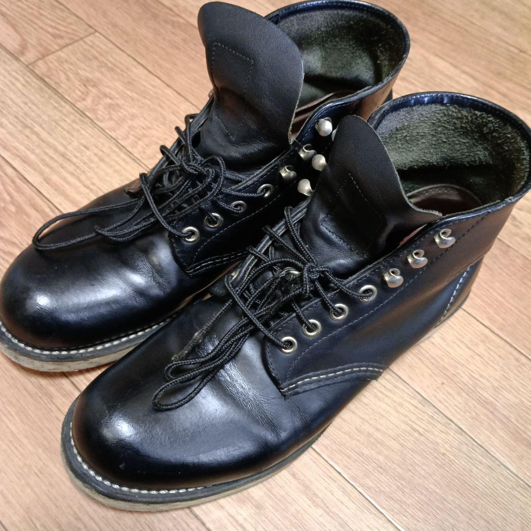 M*0様 REDWINGSHOES8165ブッラクブーツ7，5