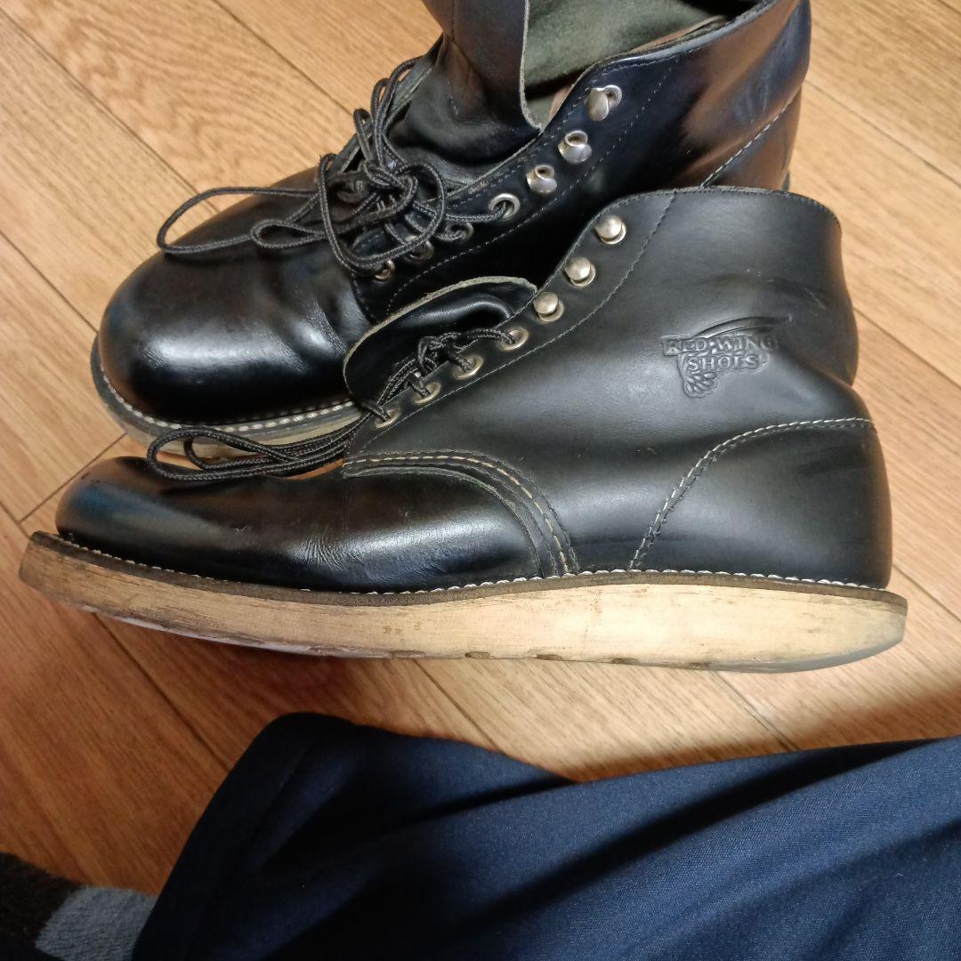 M*0様 REDWINGSHOES8165ブッラクブーツ7，5