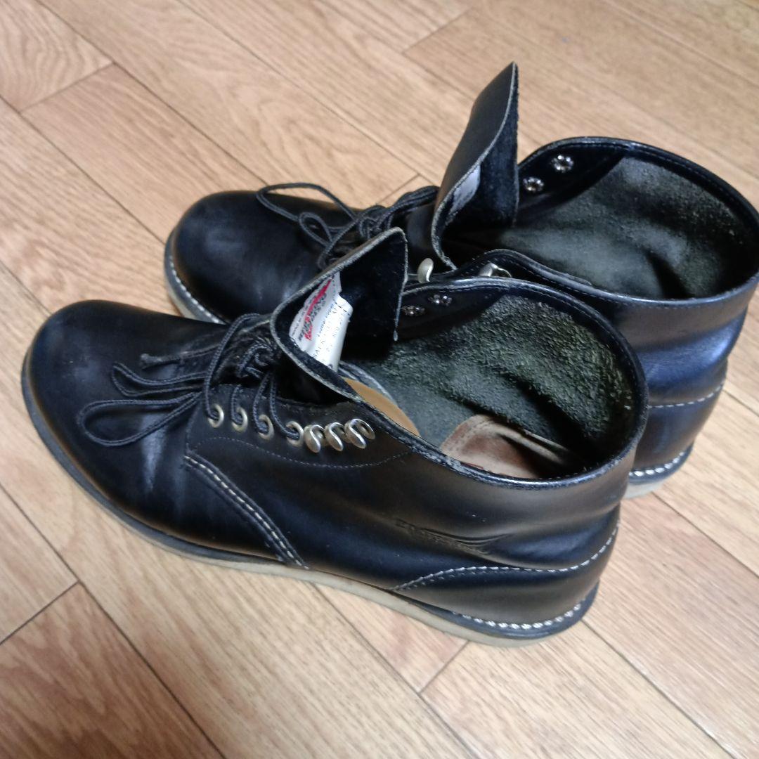 M*0様 REDWINGSHOES8165ブッラクブーツ7，5