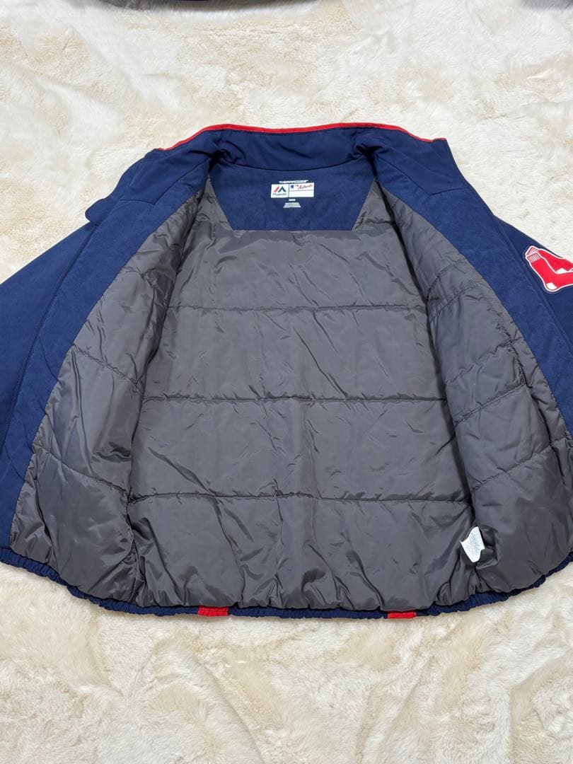 Majestic × ボストンレッドソックス選手着用デザインジャケット